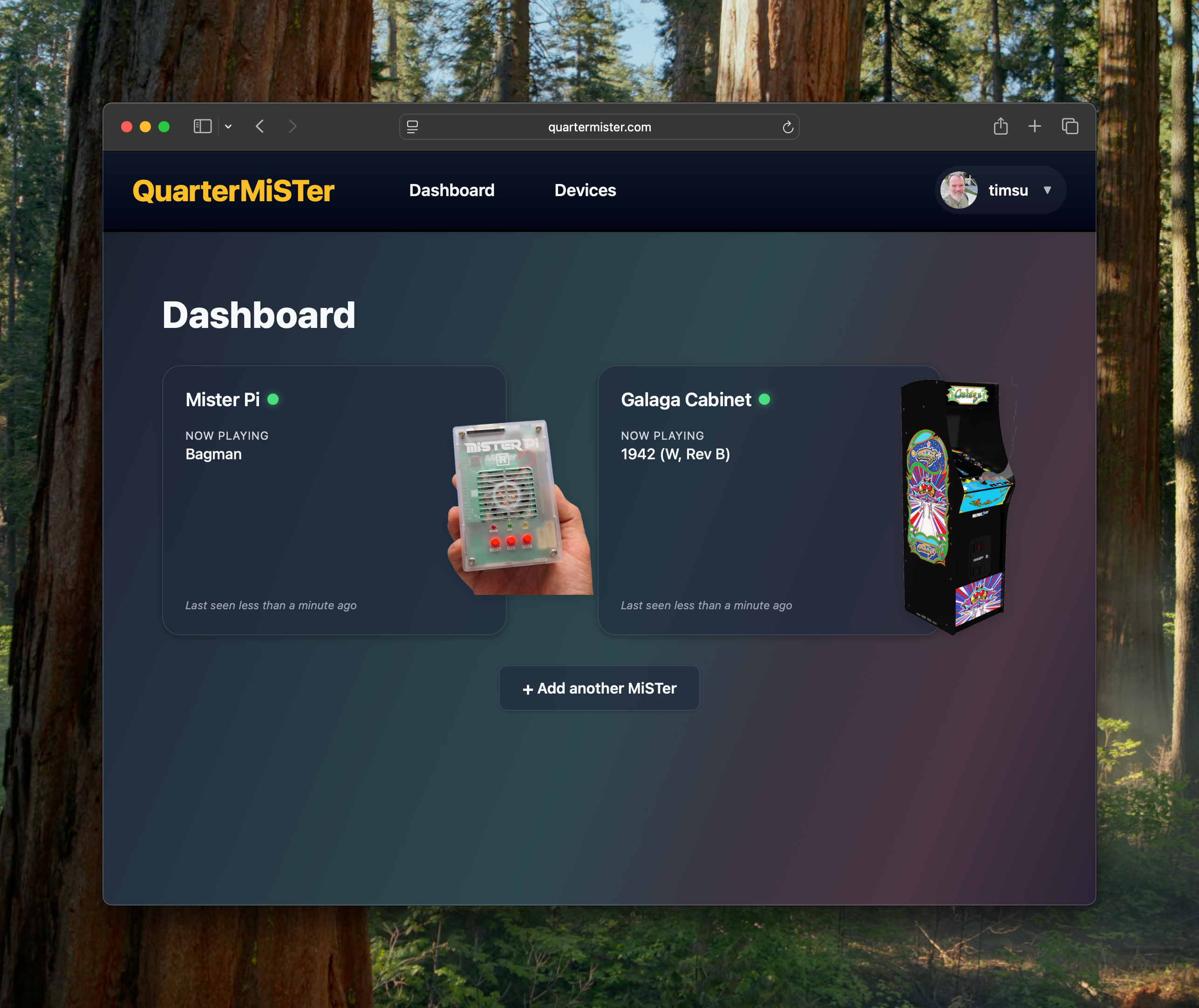 Dashboard - Dark Mode